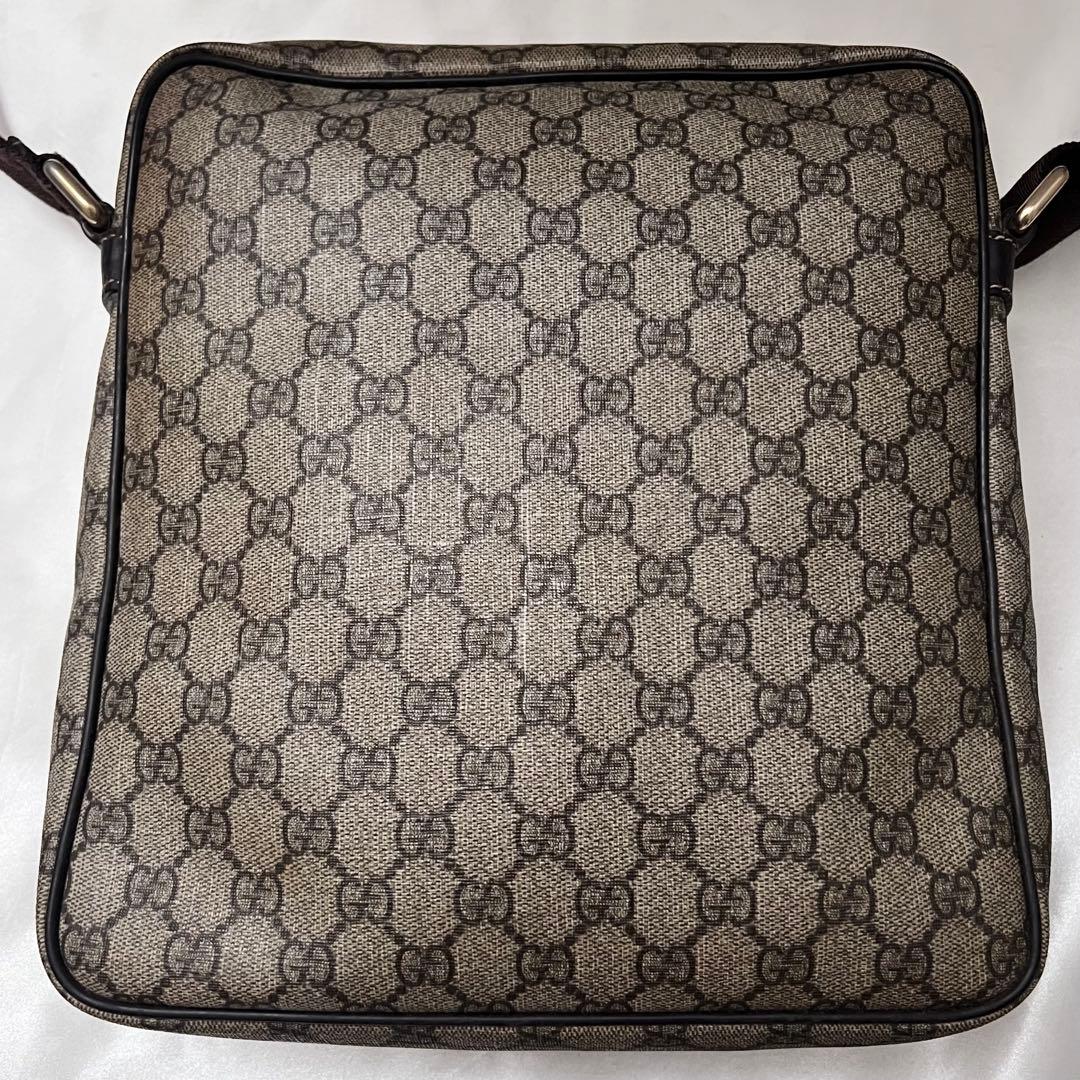 ◇極美品◇グッチ　GGスプリーム　カメラバッグ　クロスボディバッグ　201448