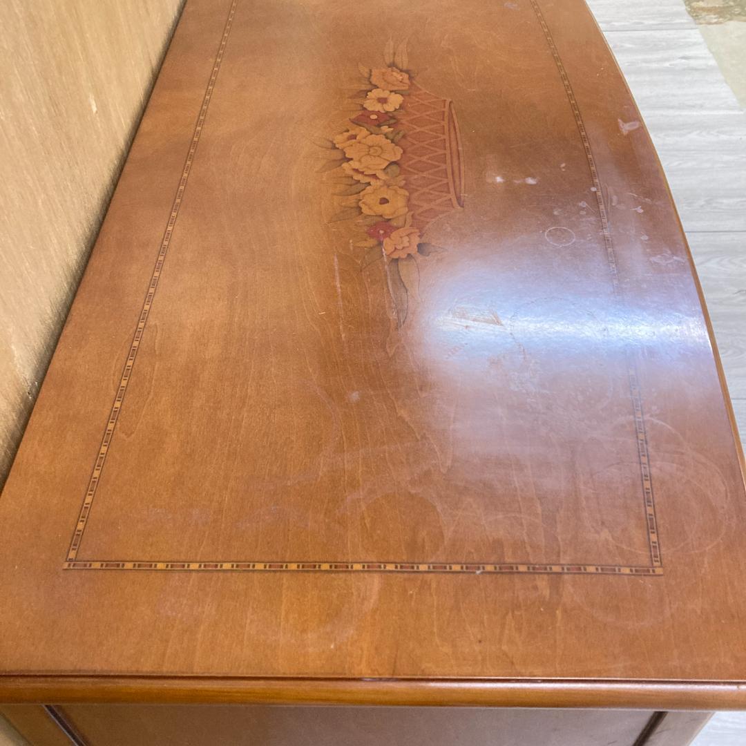 アンティーク　猫脚　4段チェスト　イタリア　クラシック