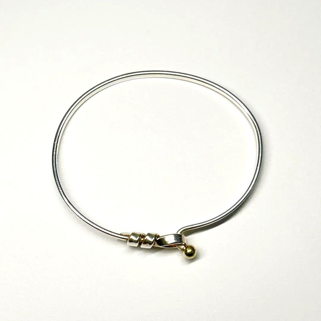 ✨美品✨ Tiffany & Co. 18K ラブノットフック&アイ バングル.