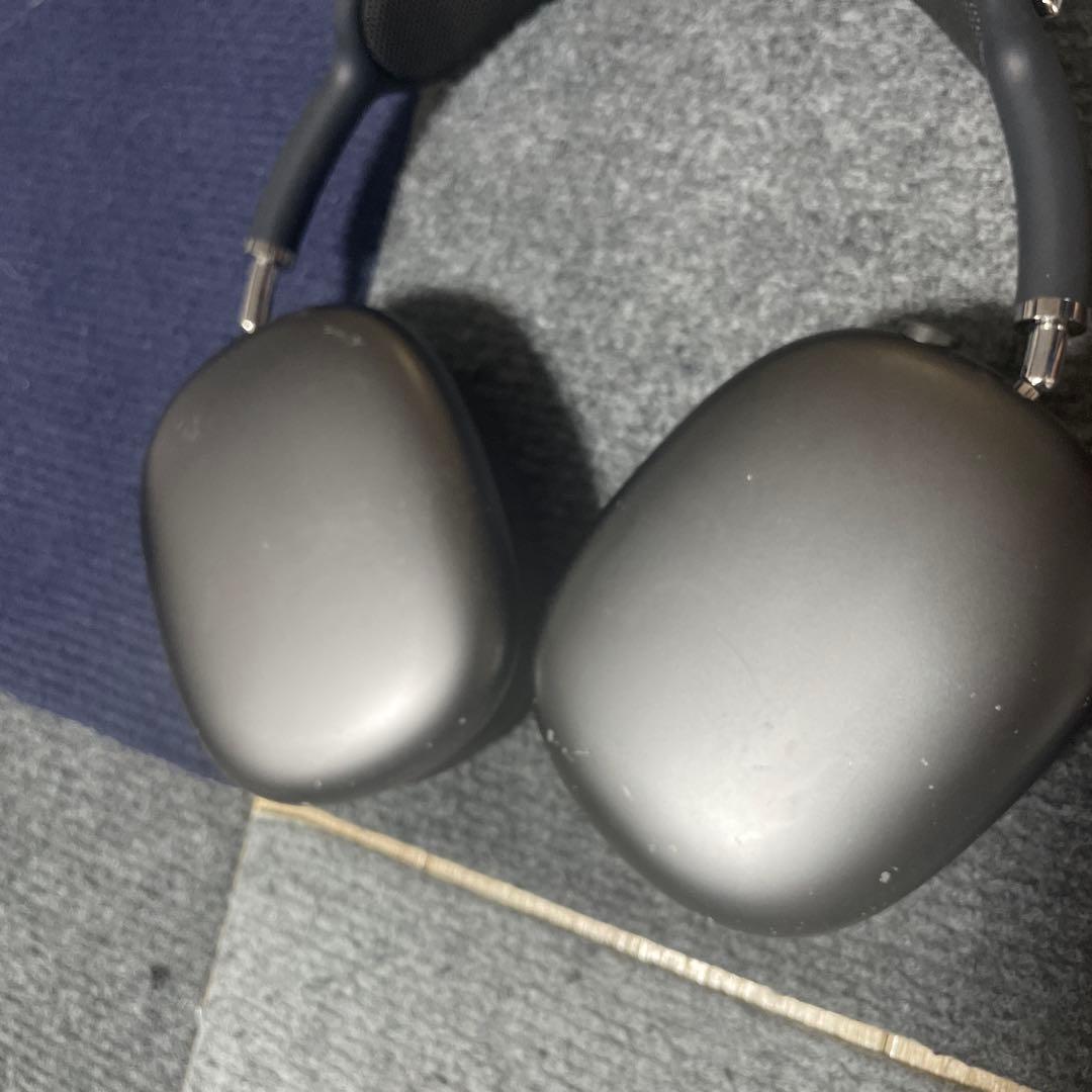 AirPods MAX スペースグレー qlix ケース付き