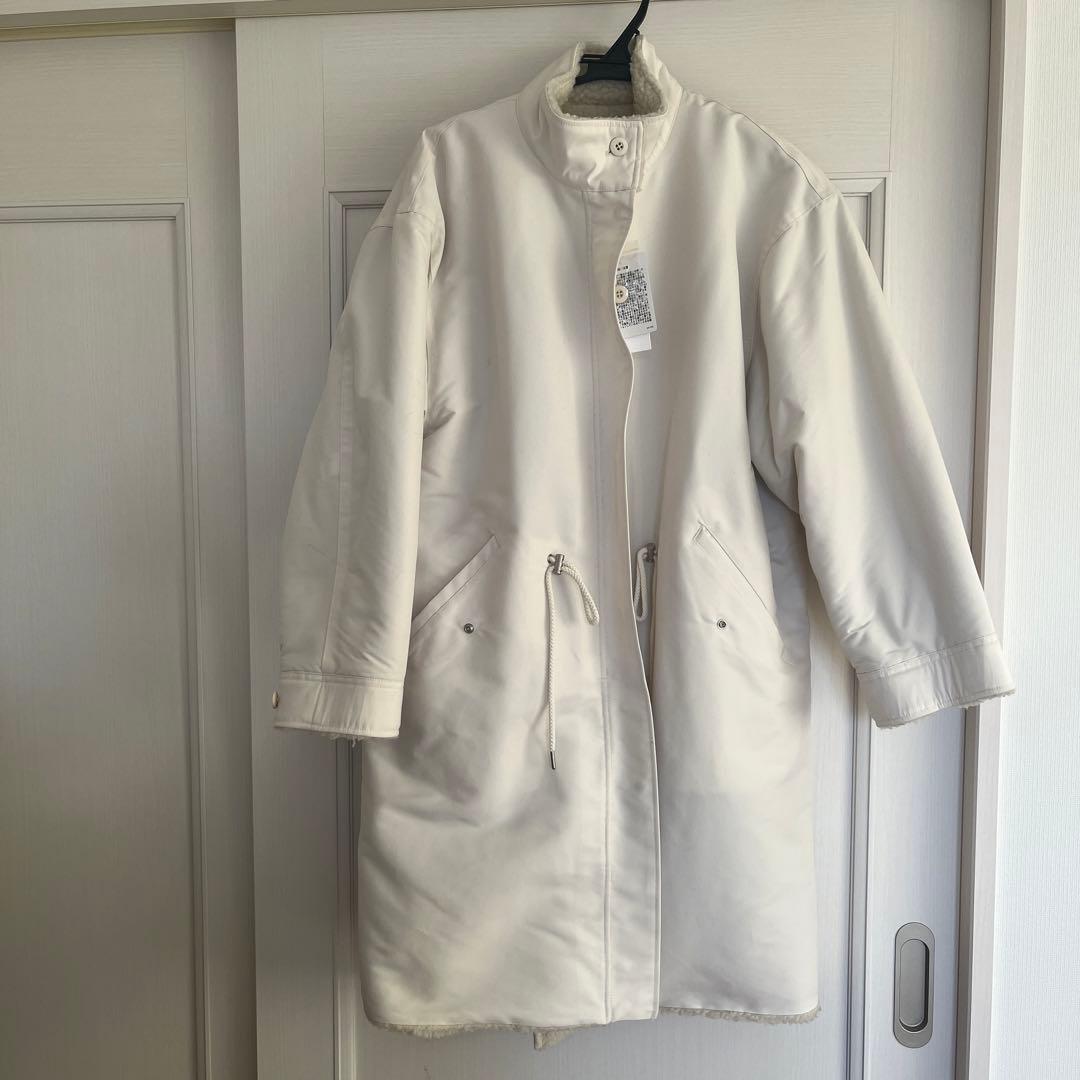 【新品未使用】B&Y リバーシブルボアコート　M