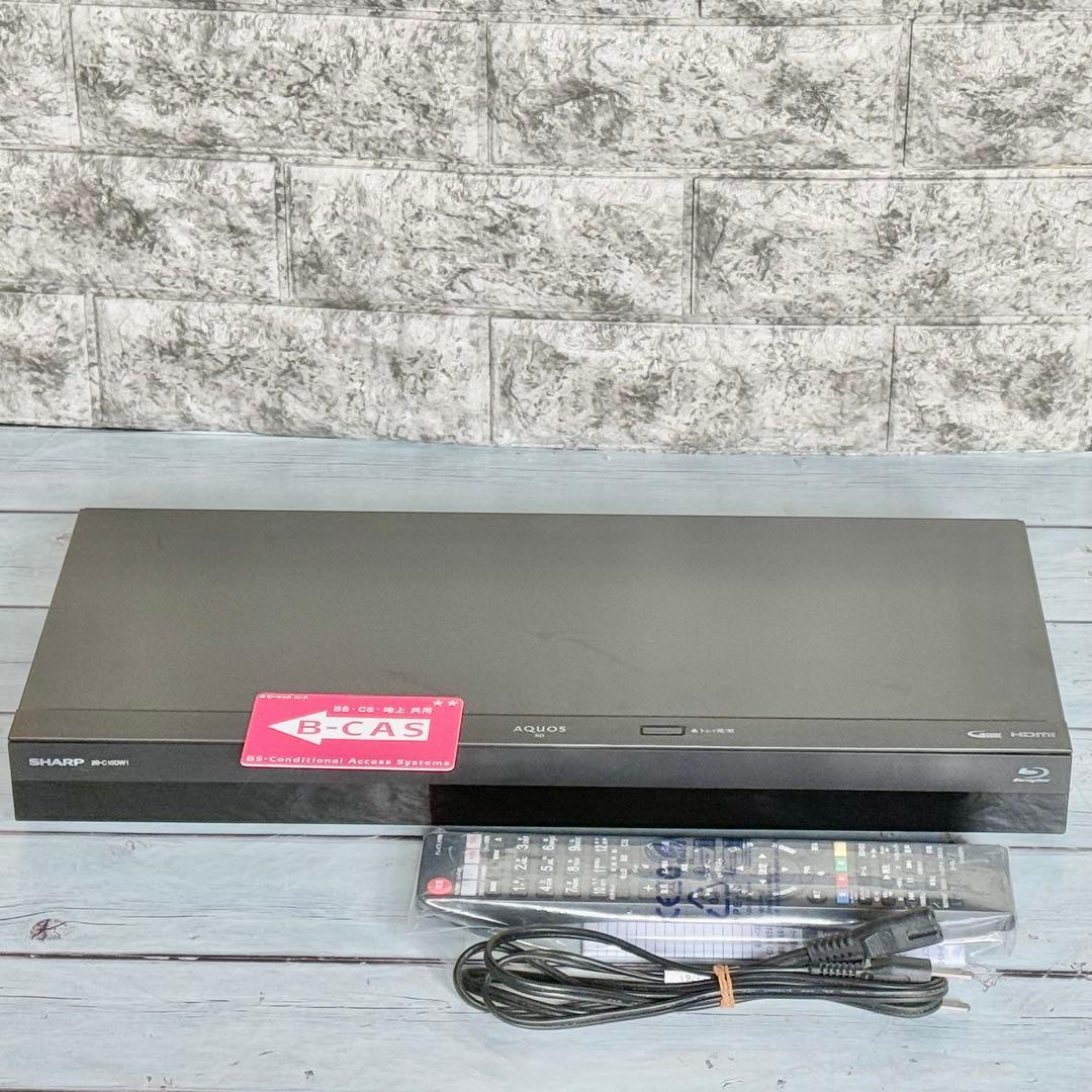 2021年製 シャープ「アクオス・ブルーレイ」1TB・2チューナー搭載機