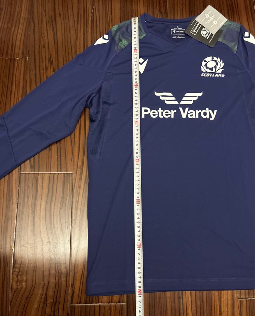 【新品未使用】ラグビー　スコットランド代表　長袖トレーニングシャツ　L