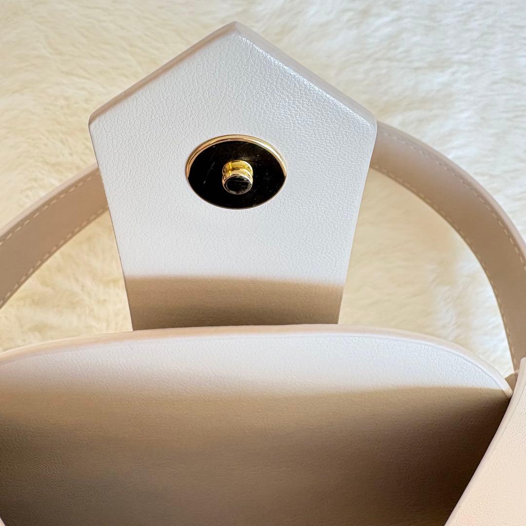 [最終価格]HASHIBAMI フェズ ワンハンドルバッグ　ベージュ