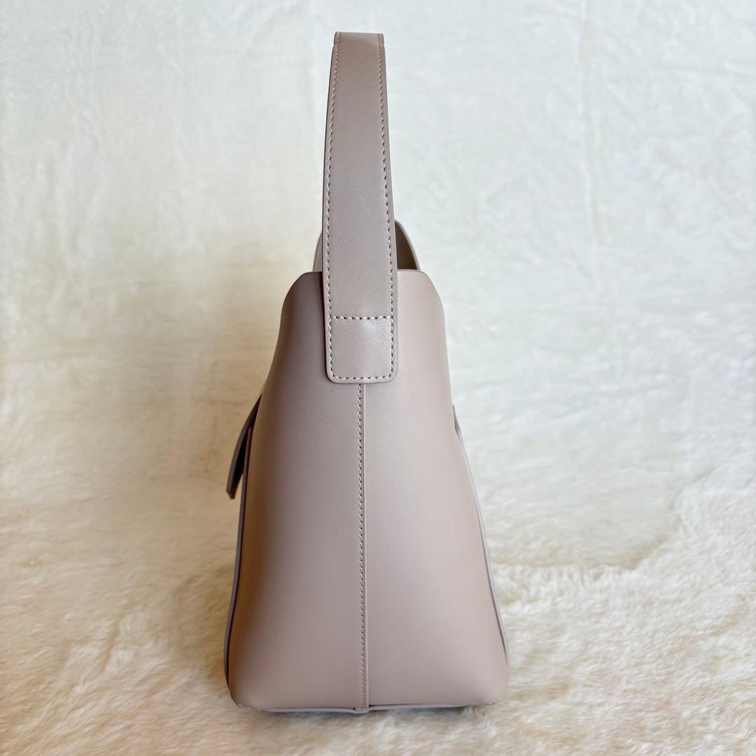 [最終価格]HASHIBAMI フェズ ワンハンドルバッグ　ベージュ