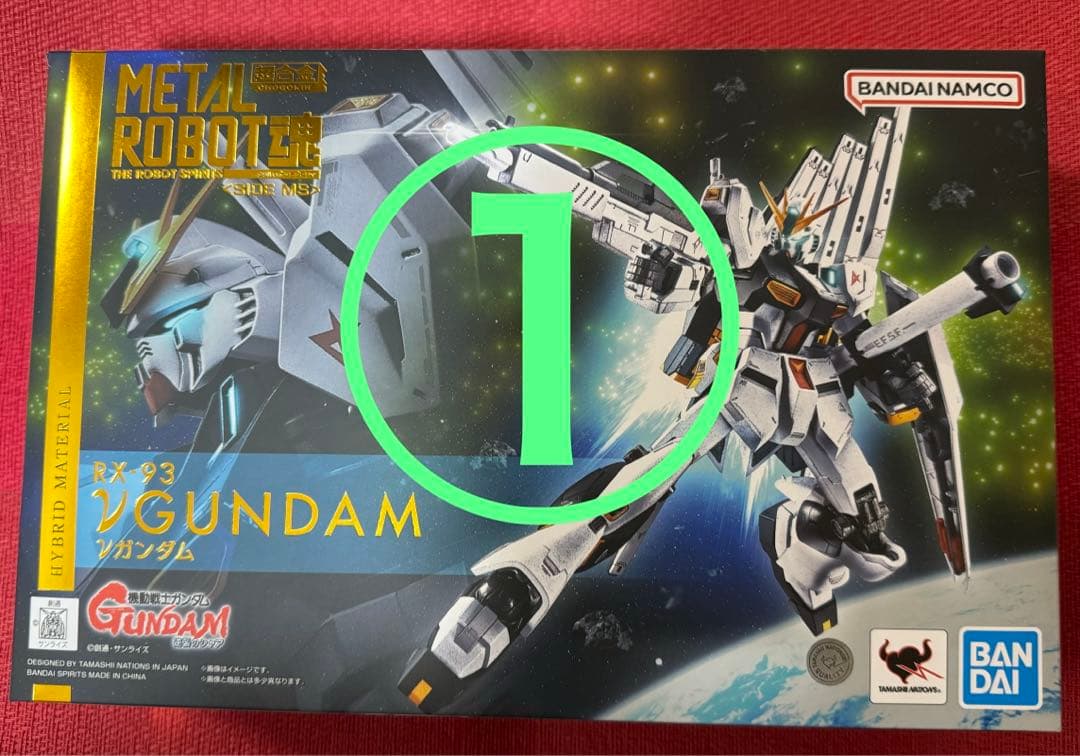 【新品未開封品】L ROBOT魂 ＜SIDE MS＞ νガンダム　①