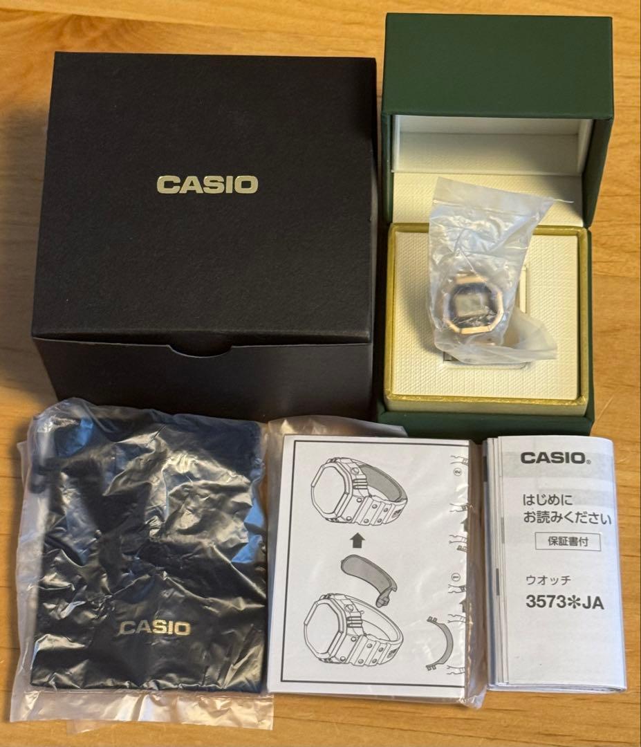 新品未使用カシオ CRW-001G-9JR ゴールド リングウォッチ