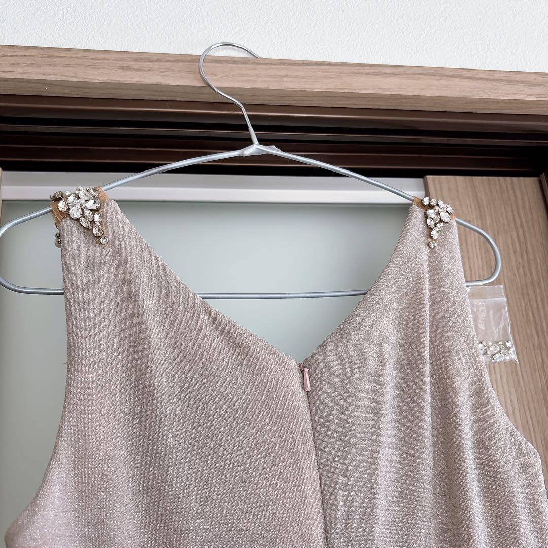 高級キャバ✨ ビジュー キラキラ ロングドレス キャバドレス ナイトドレス