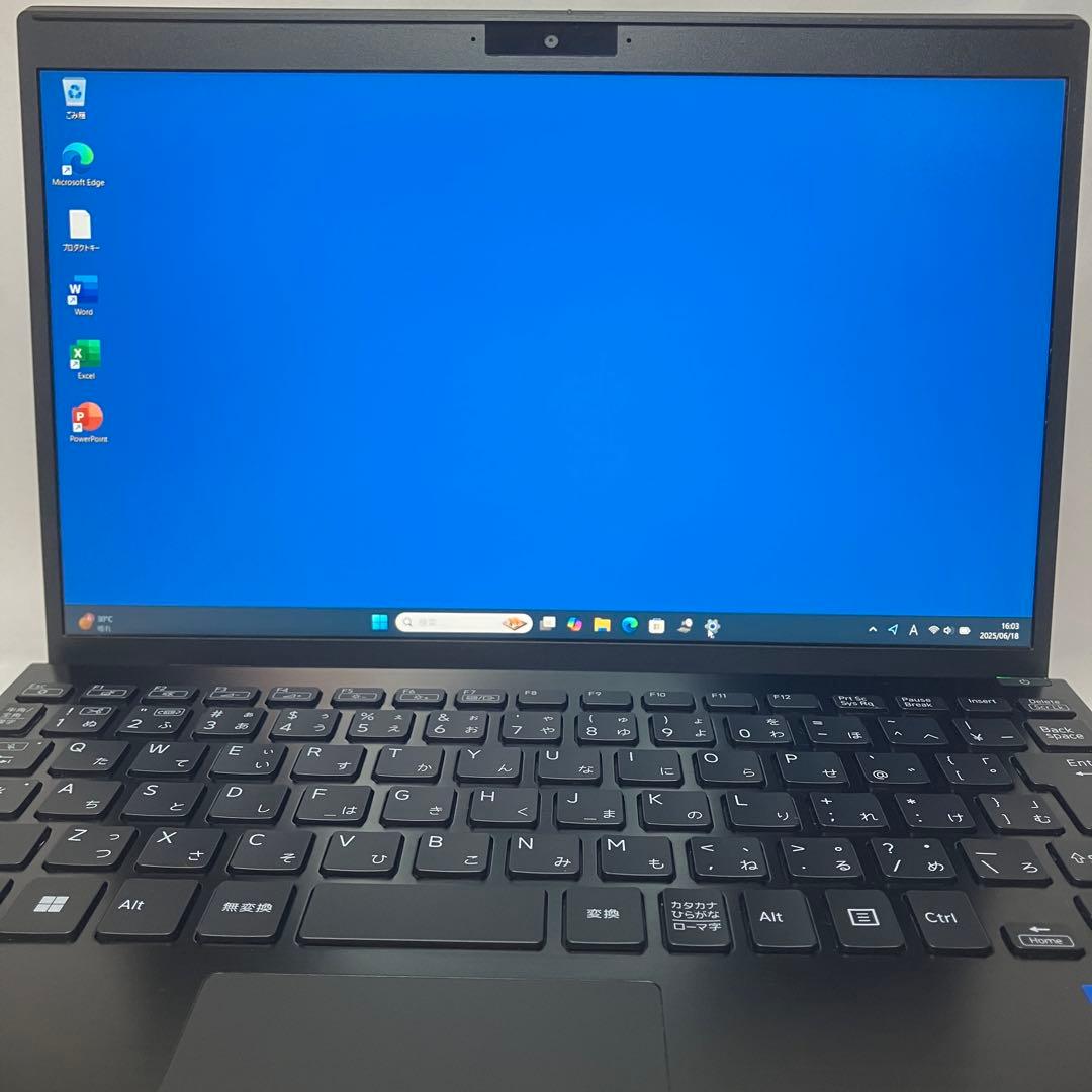 美品 VAIO Pro PJ 11世代 i5 16GB SSD FHD オフィス
