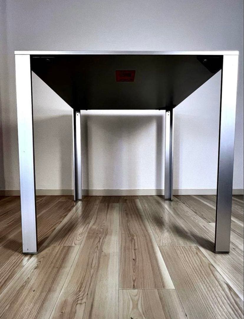 無印良品 廃盤アルミテーブル 鈴木敏彦デザイン 森田アルミ工業【引き取りのみ】