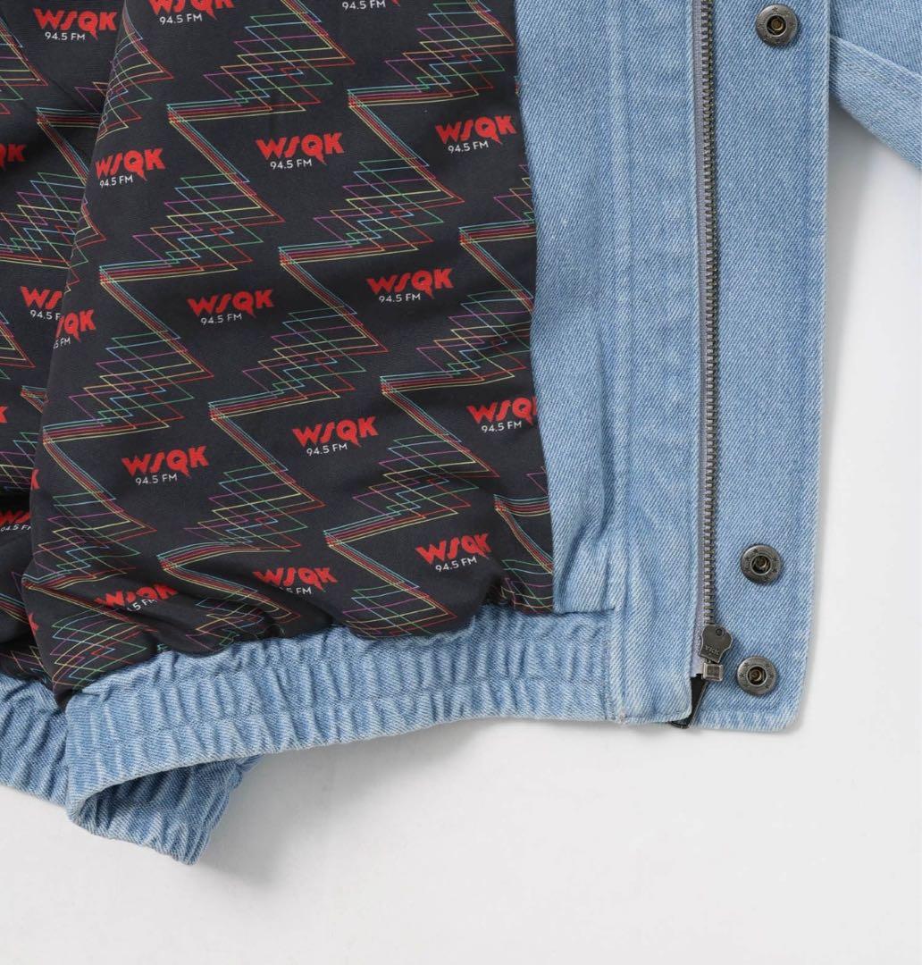 ストレンジャーシングス niko and デニムジャケット ニコアンド　Mサイズ