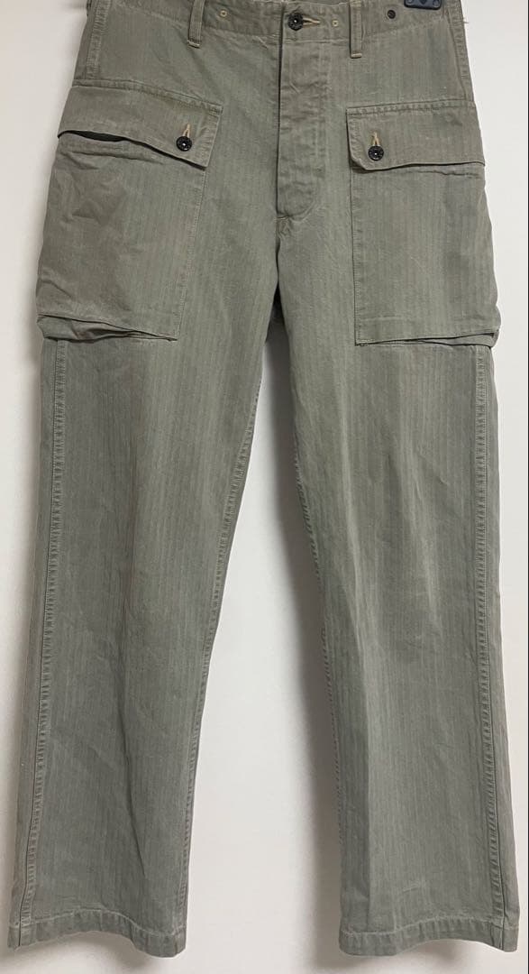 【美品】バズリクソンズ P-44 モンキーパンツ HBT ヘリンボーン