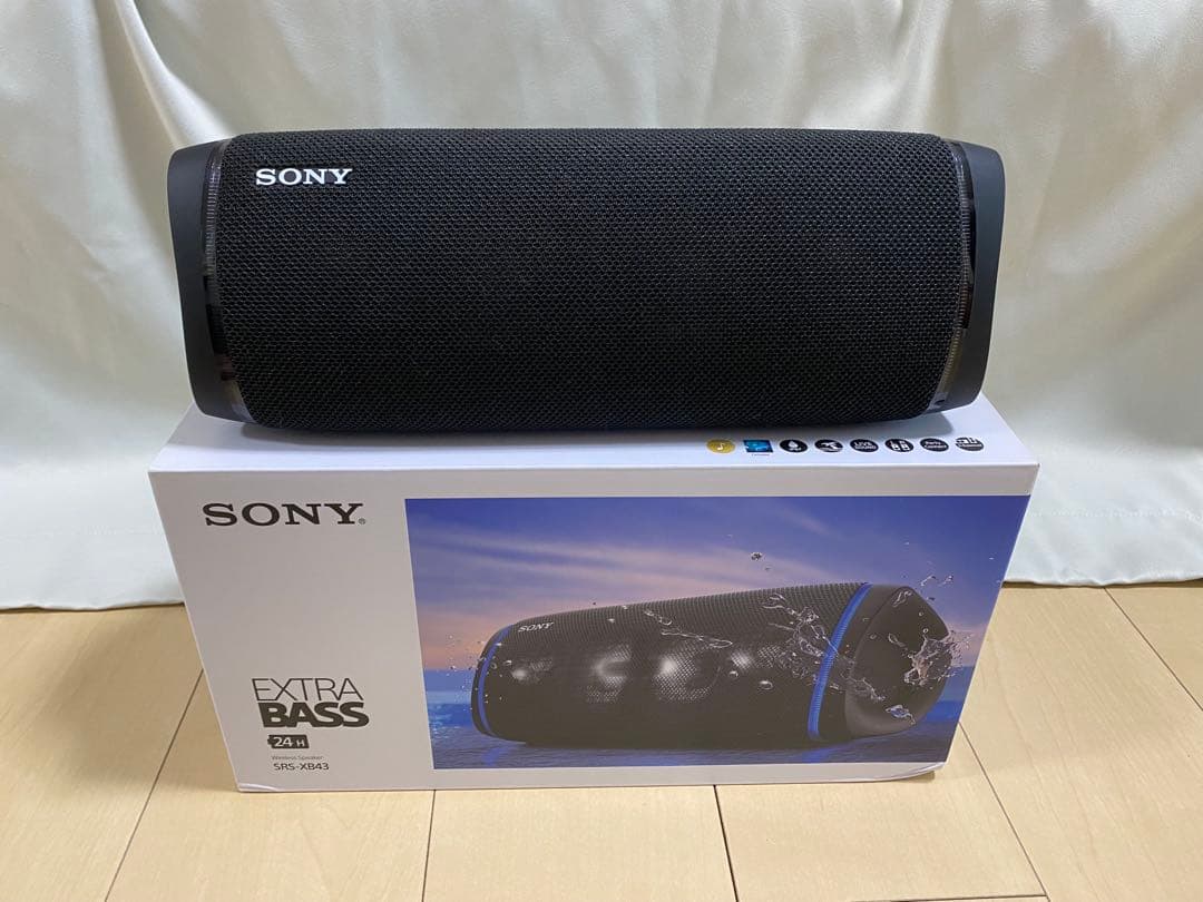 SONY SRS-XB43 Bluetoothスピーカー 【ブラック】