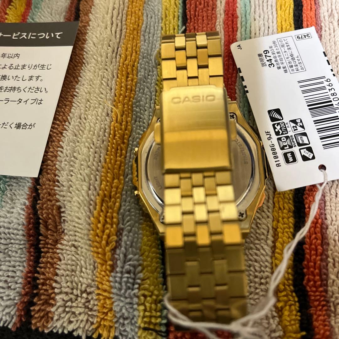 CASIO A1000G-9JF ゴールド腕時計