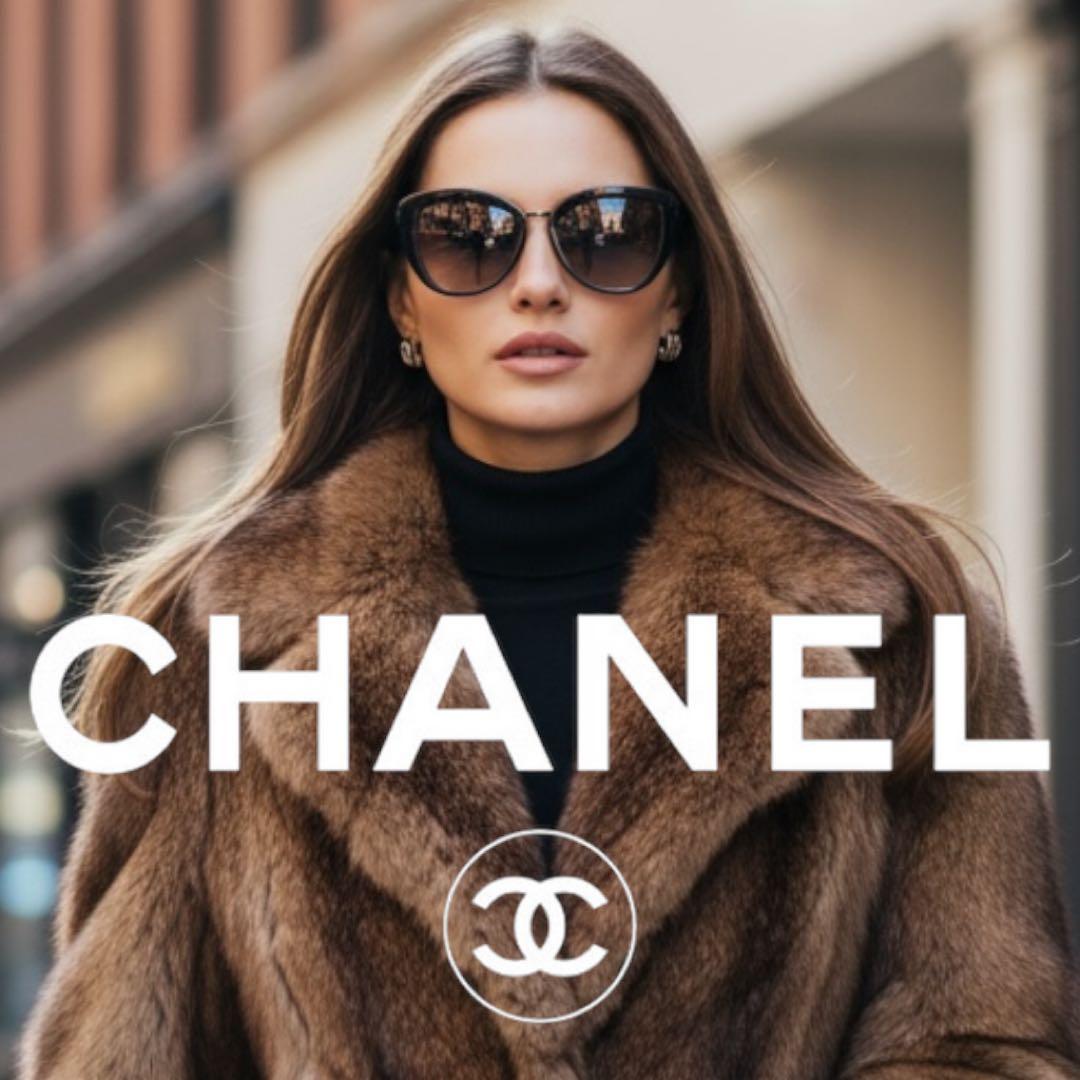 1309【新品 CHANEL】シャネル★サングラス★キャットアイ★ブラウン★茶色