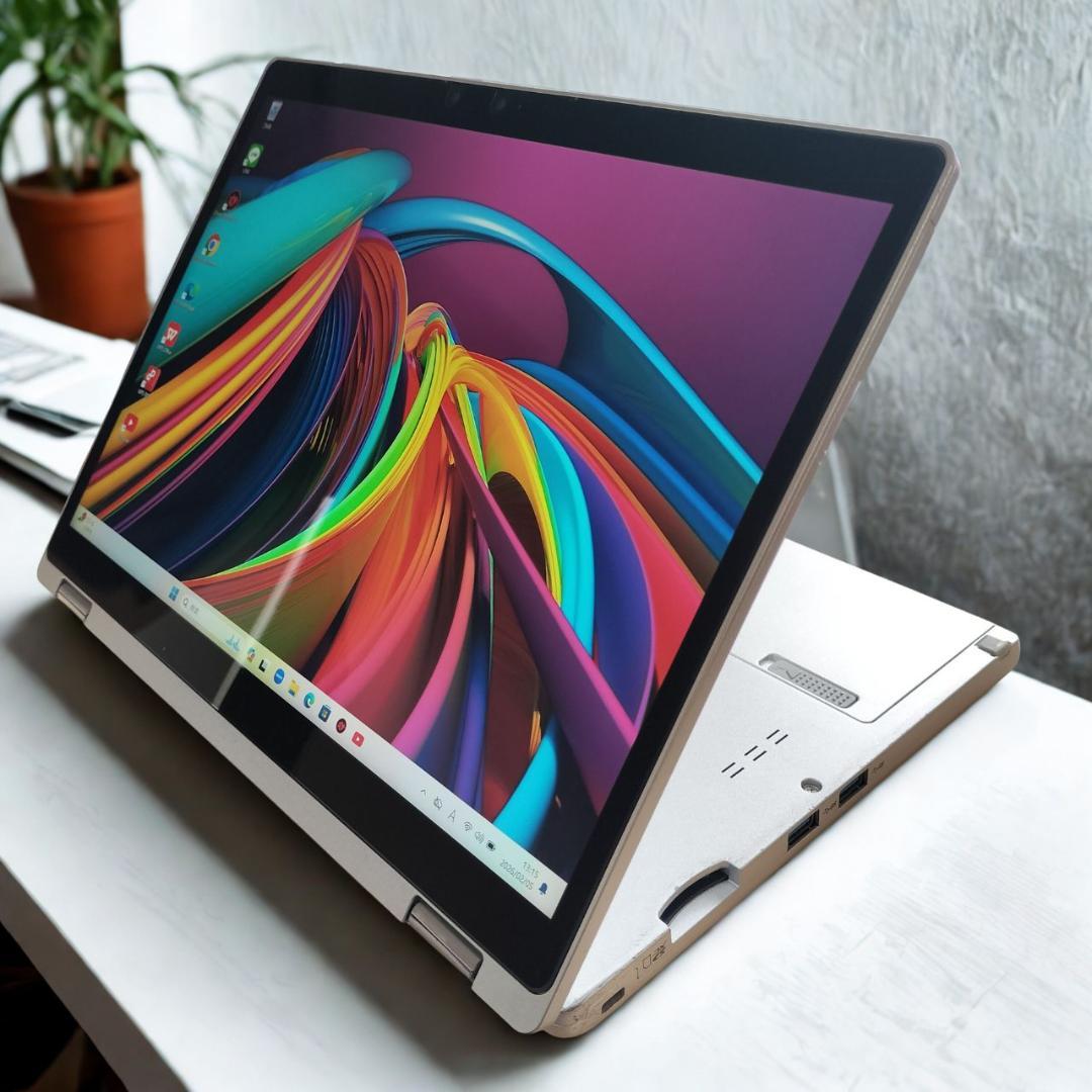 【レッツノート】CF-QV9 i5 第10世代 8G タッチパネル 2in1軽量