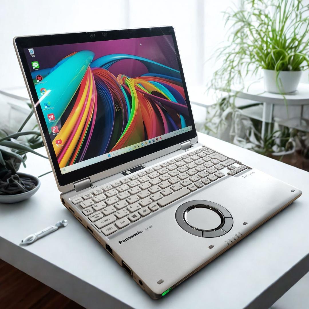 【レッツノート】CF-QV9 i5 第10世代 8G タッチパネル 2in1軽量