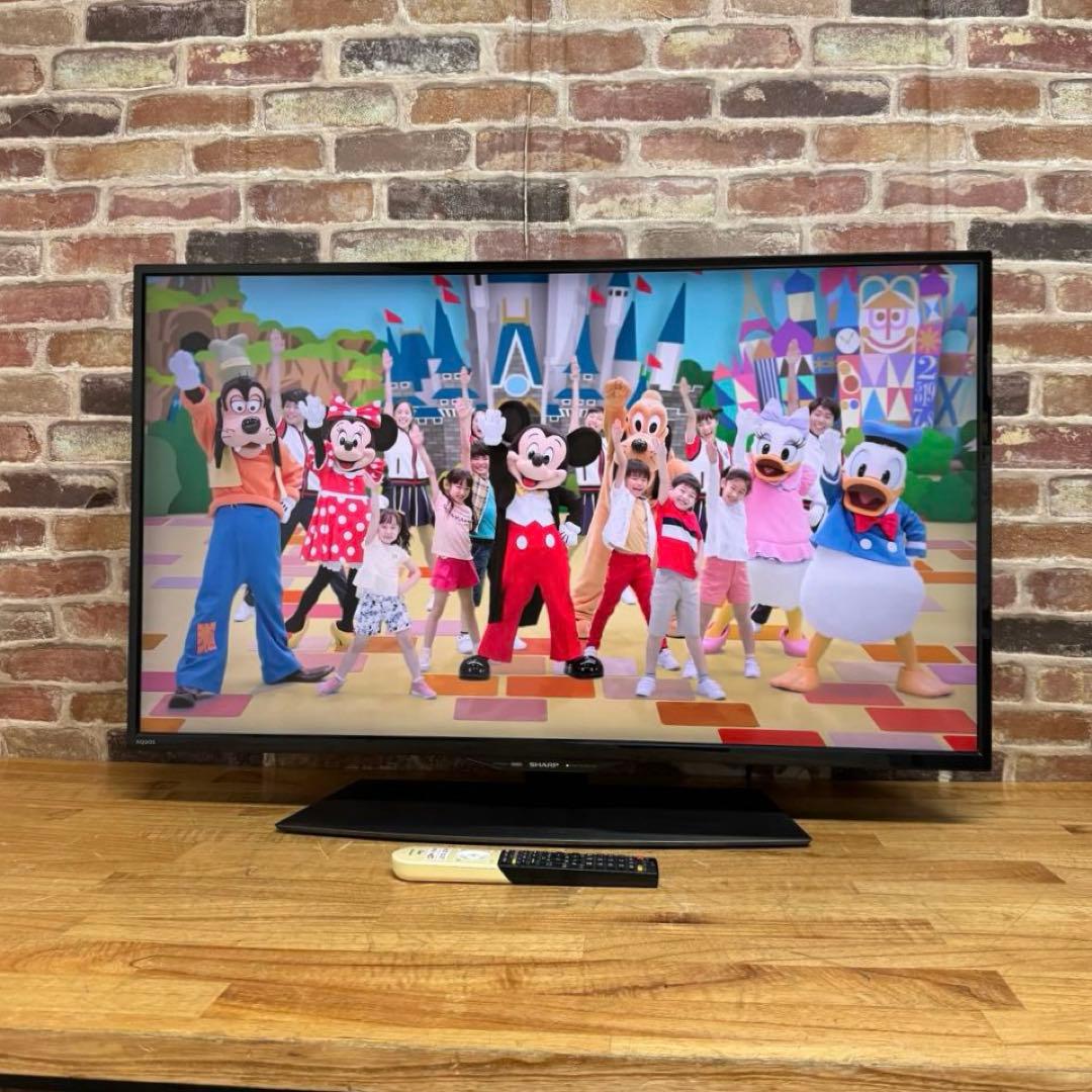 シャープ 40V型 4K液晶テレビ AQUOS 4T-C40BJ1 動画アプリ○