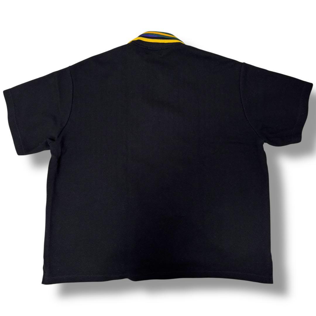 【美品】Kolor 23ss ドッキングポロシャツ サイズ2 ブラック