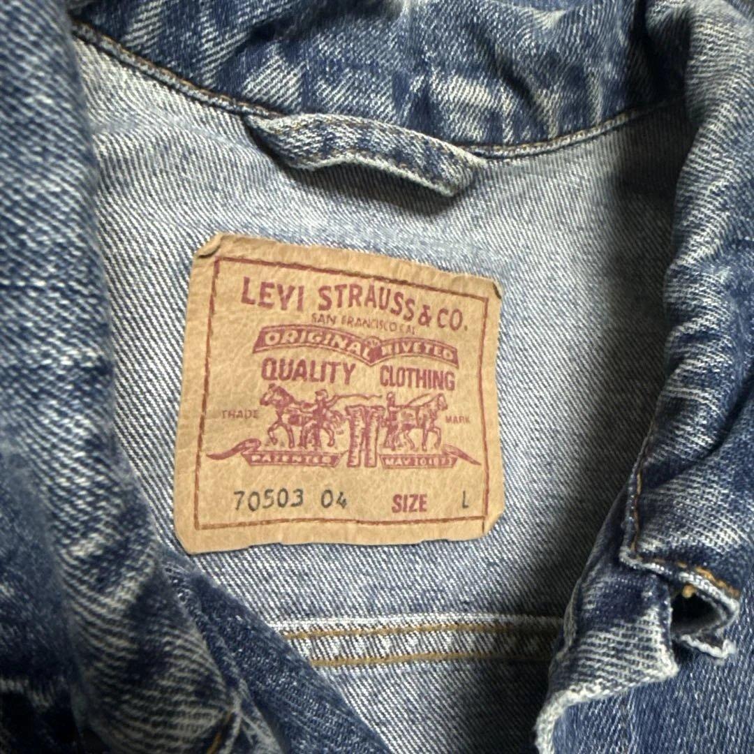 Levi’s Euro 3rd タイプ トラッカー ジャケット 70503-04