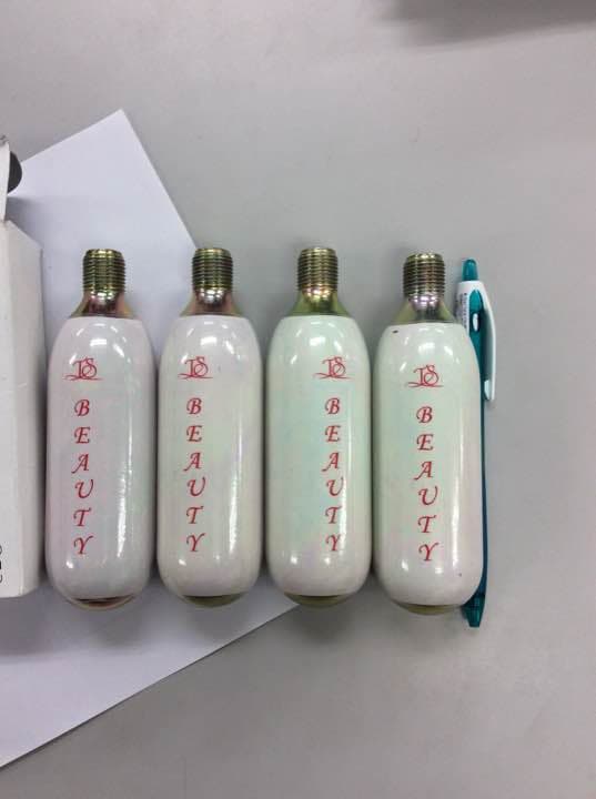 リジュポウスパークリングミスト＆炭酸ガス×4＆イオナ