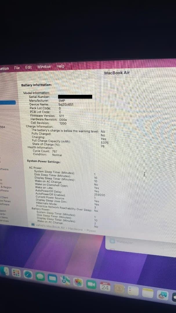 MacBook本体 MacBook Air (13-inch, Mid 2012) Sequoia