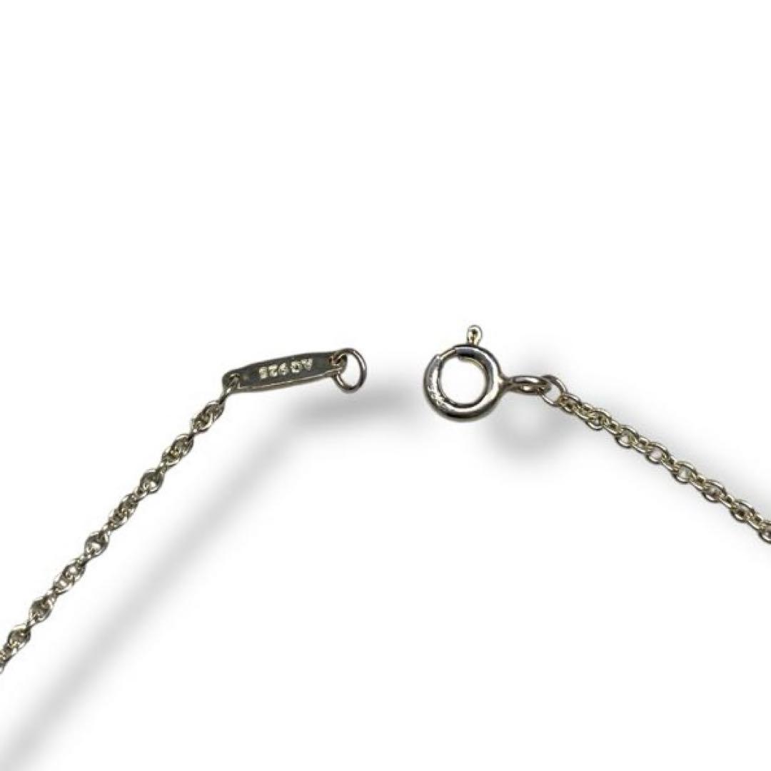 美品 Tiffany スプラッシュ ペイント ネックレス シルバー925 希少