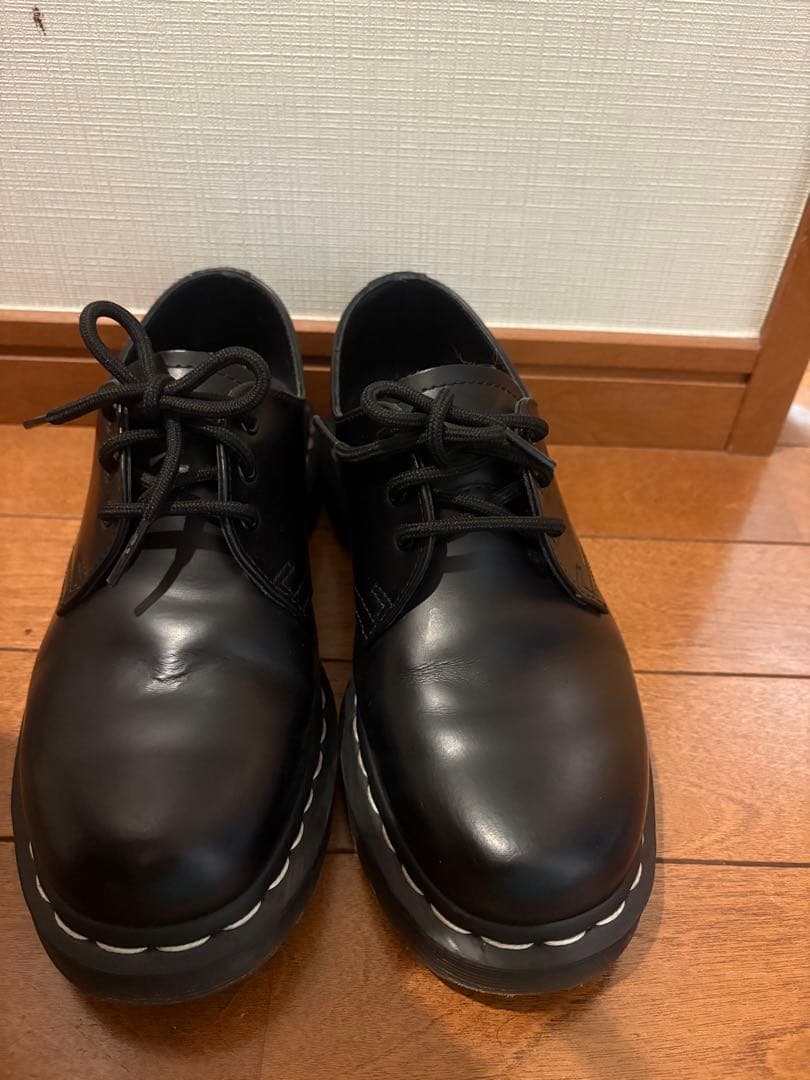 美品✨Dr.Martens 1461 ホワイトステッチ 3 ホール シューズ
