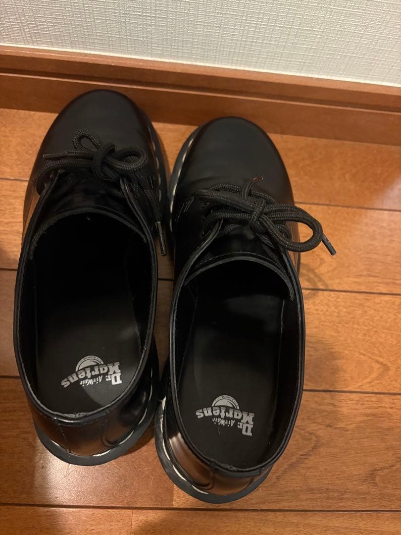 美品✨Dr.Martens 1461 ホワイトステッチ 3 ホール シューズ