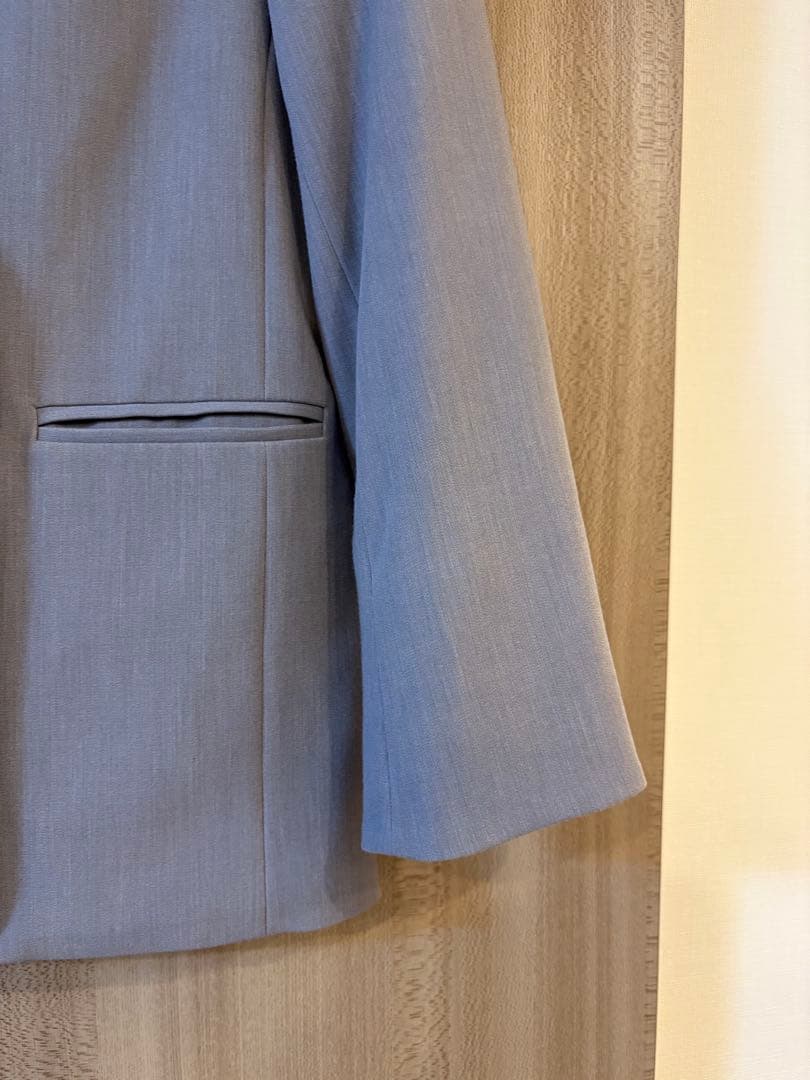 crewre サイズ3ダブルブレストジャケット クールグレー