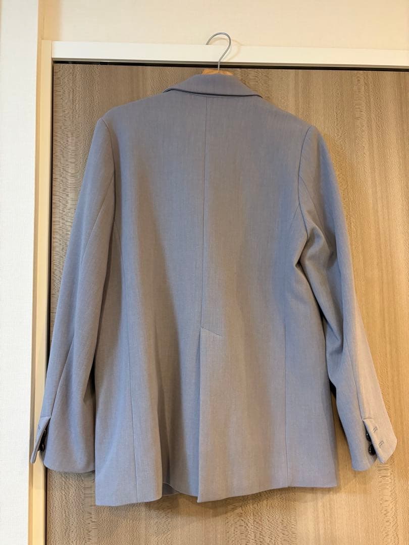 crewre サイズ3ダブルブレストジャケット クールグレー