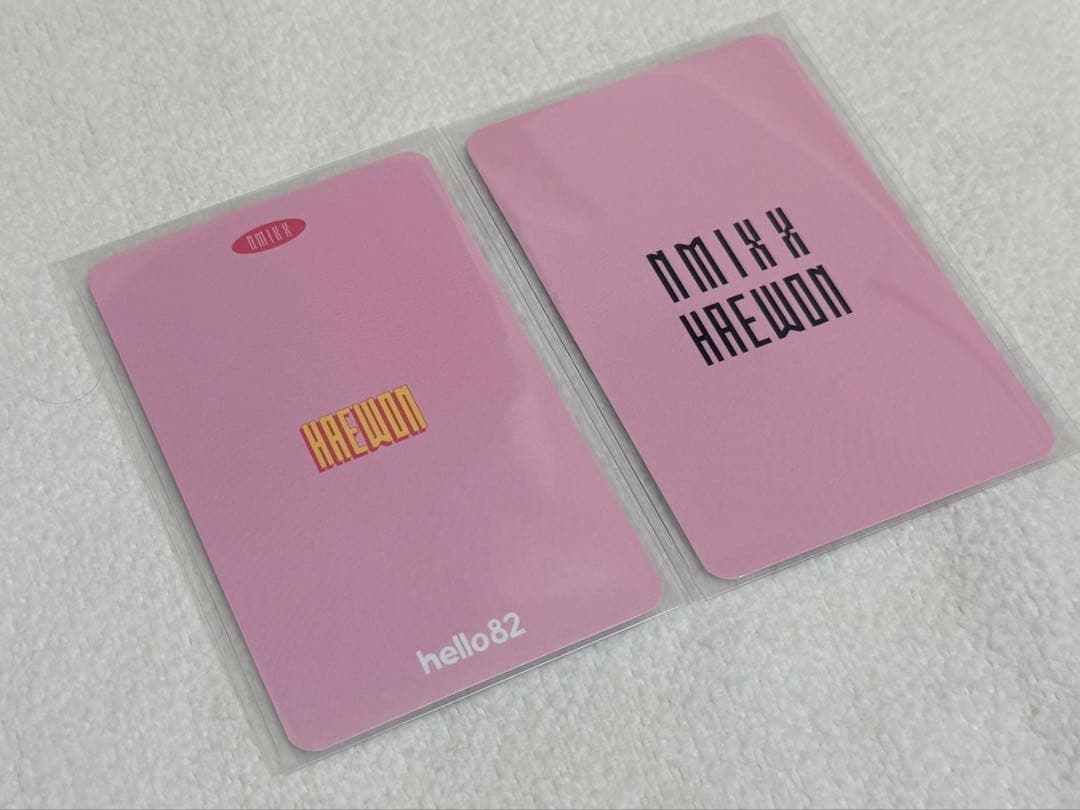 NMIXX へウォン AD MARE hello82 play82 トレカ