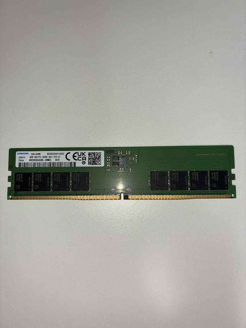 SAMSUNG　メモリ　DDR5　 16GB　M323R2GA3EB0-CWM