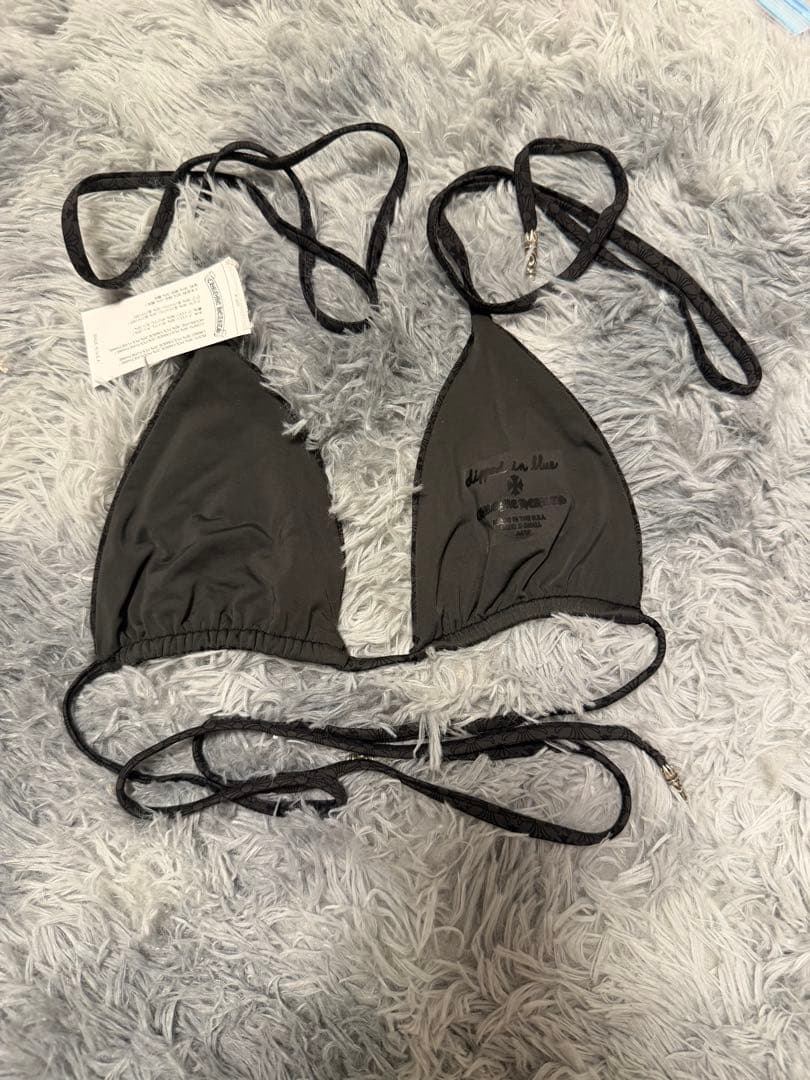新品未使用【正規品】CHROME HEARTS ブラック三角ビキニ XS