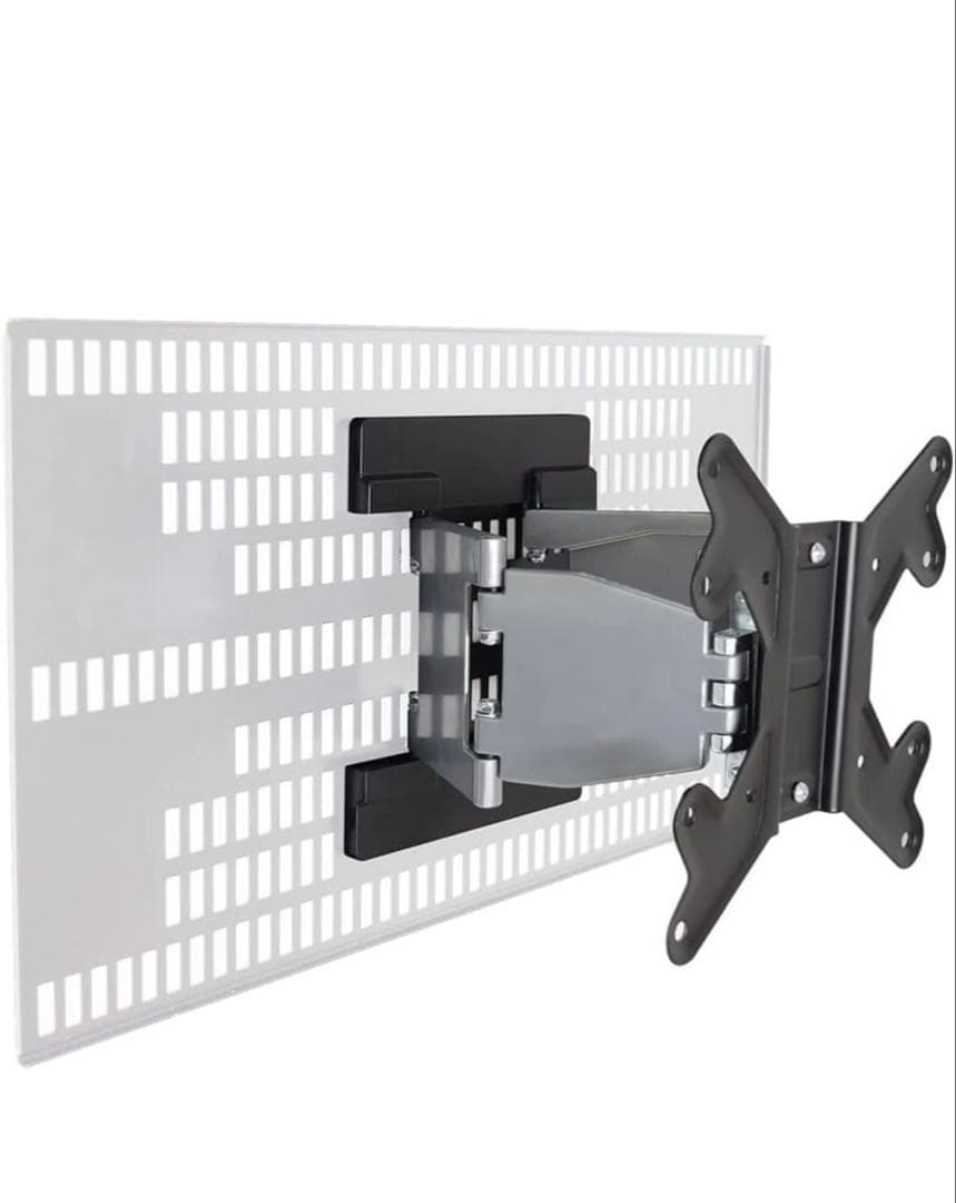 【匿名配送】TVセッター 壁美人 FR400 S/Mサイズ アーム式 ホワイト