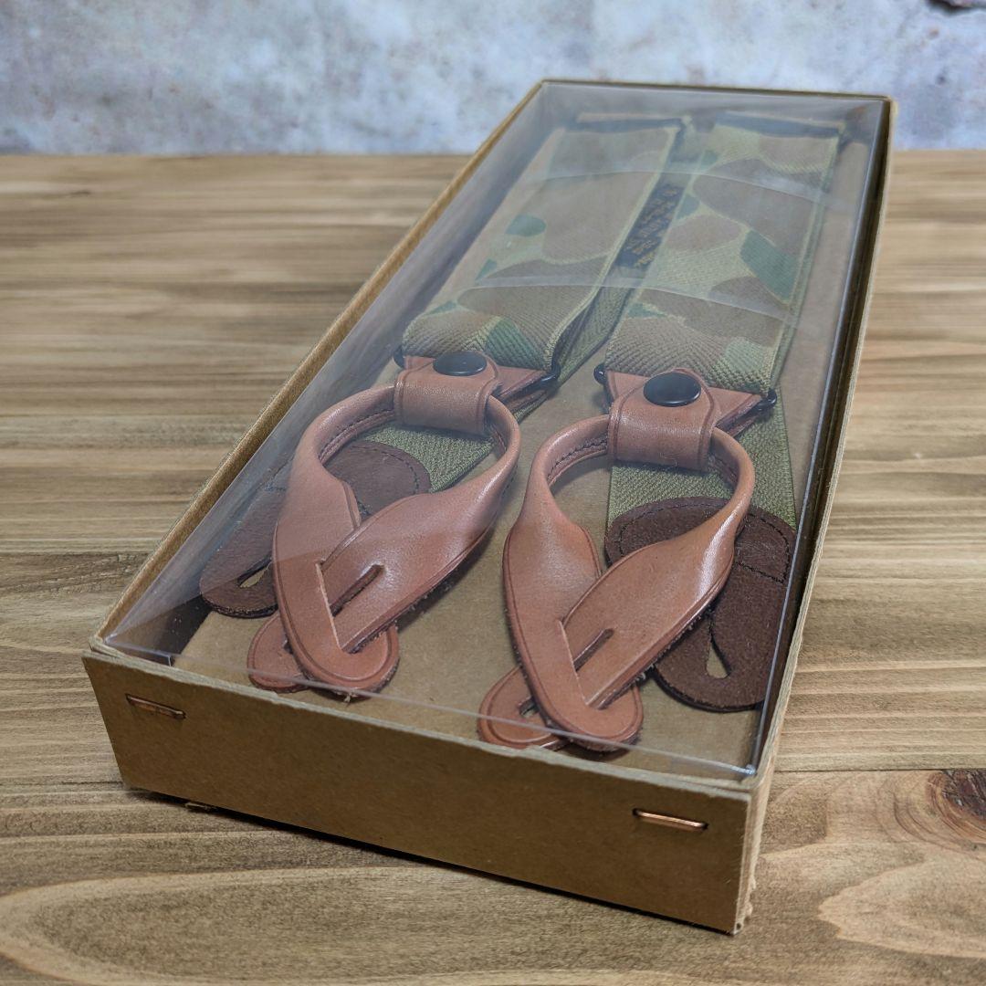 新品 RRL サスペンダー カモ 迷彩 バッグ 財布 ベルト パンツ キャップ