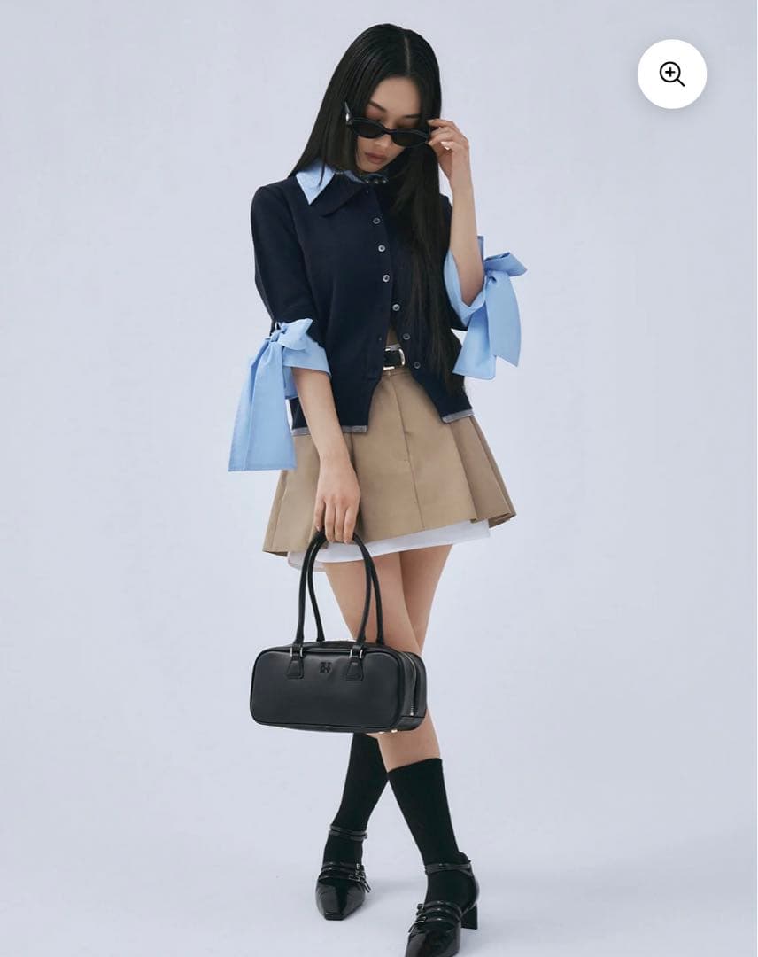 eimy プリーツスカート ブラック　Sサイズ