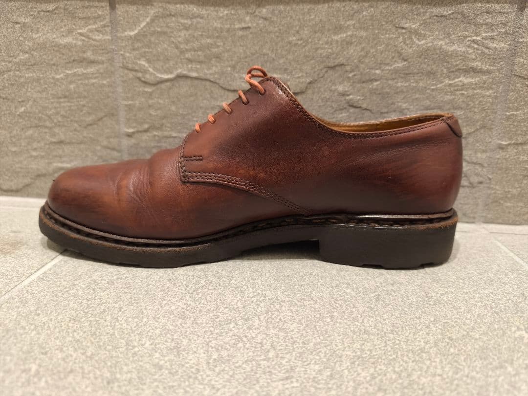 Paraboot パラブーツ プレーントゥ 8 ブラウン