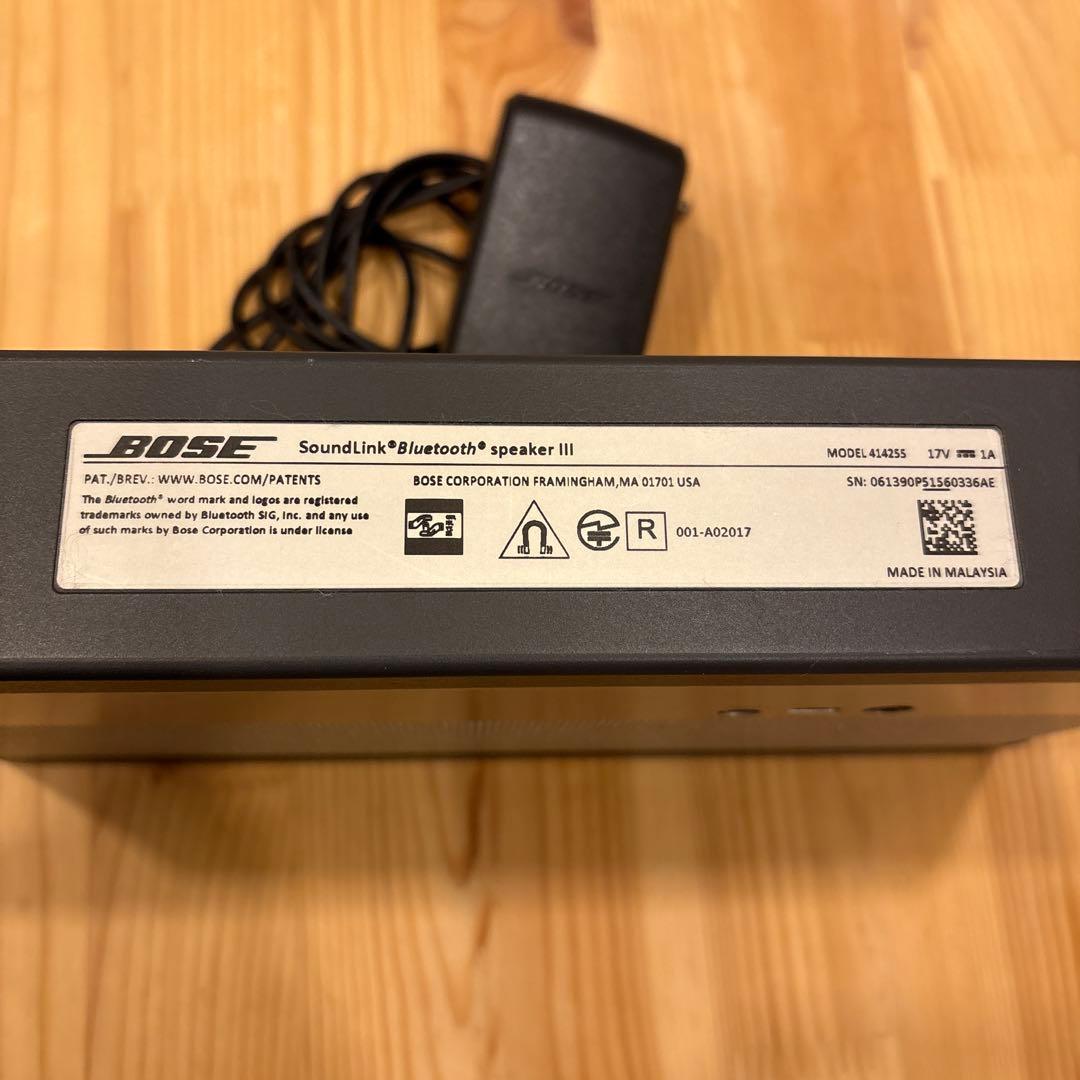 Bose ワイヤレススピーカー ACアダプター付き