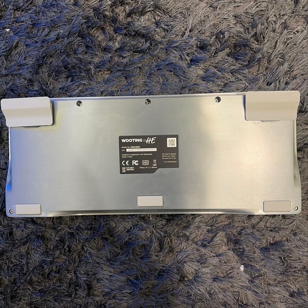 wooting80he founder edition ZINCALLOYセット