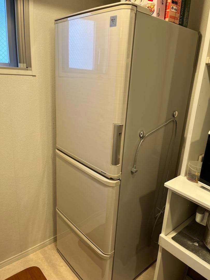 SHARP 冷蔵庫 SJ-PW35B-C(2016年式 350L)