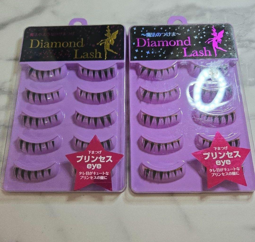 ダイヤモンドラッシュ　プリンセス　つけまつげ　下まつげ　10箱　③