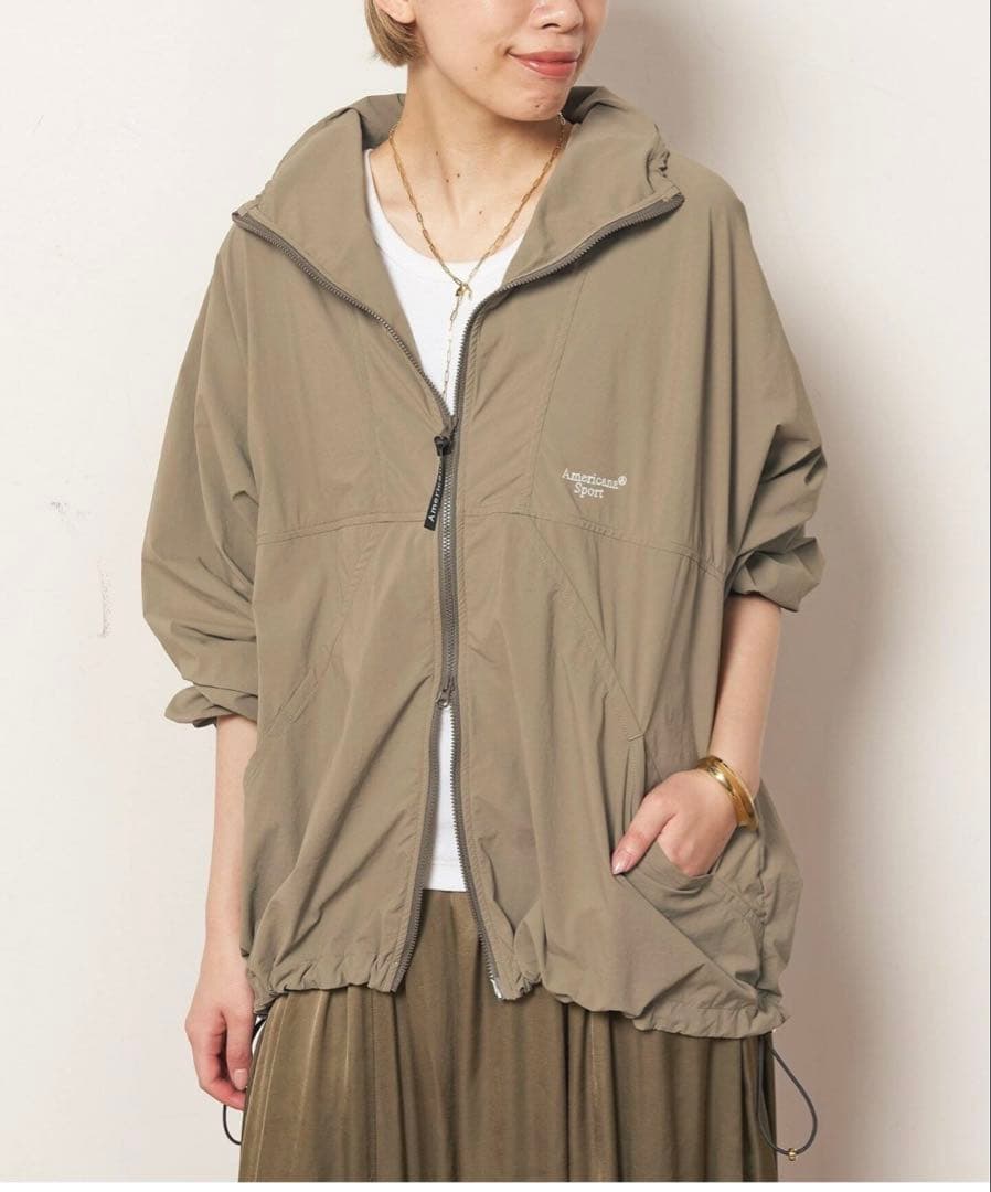 【AMERICANA/アメリカーナ】NYLON blouson