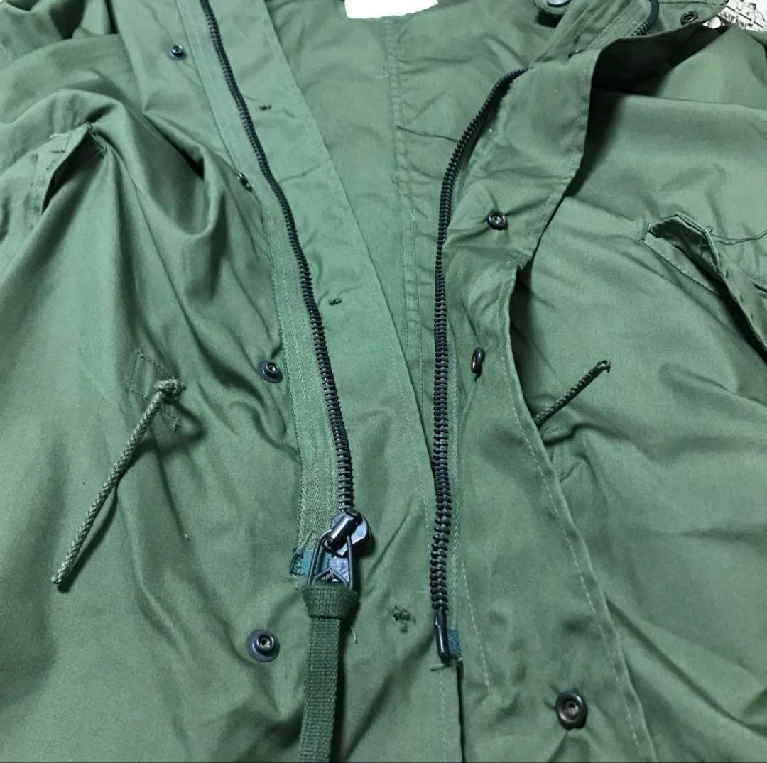【ブラックジッパー】 US ARMY 70s DPSC製 M65 モッズコート