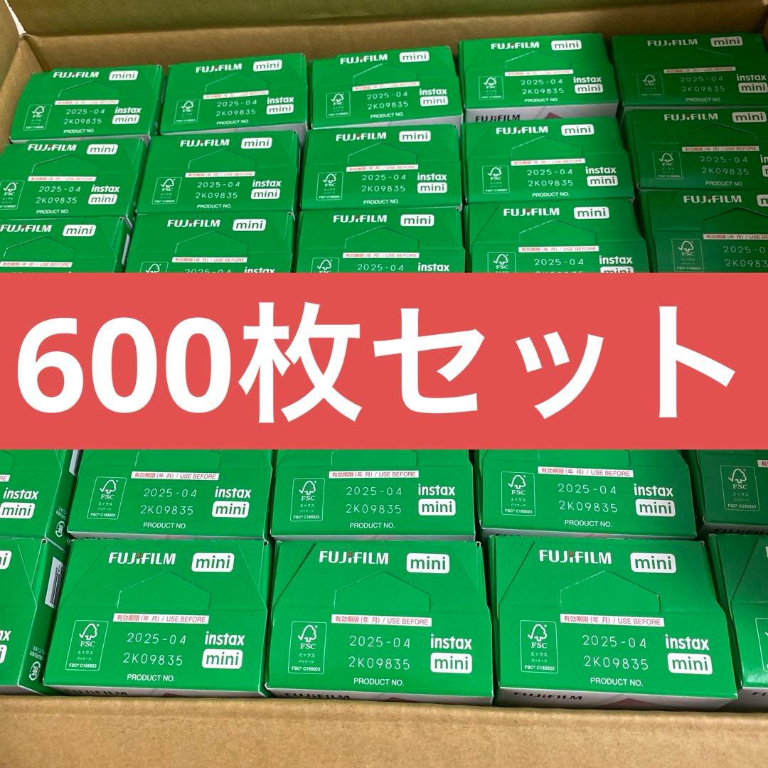 FUJIFILM instax mini インスタントフィルム 600枚
