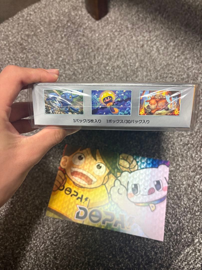 ポケモンカード　クレイバースト1BOX DOPA産