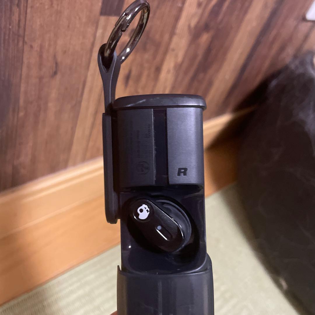 Skullcandy ブラック ワイヤレスイヤホン