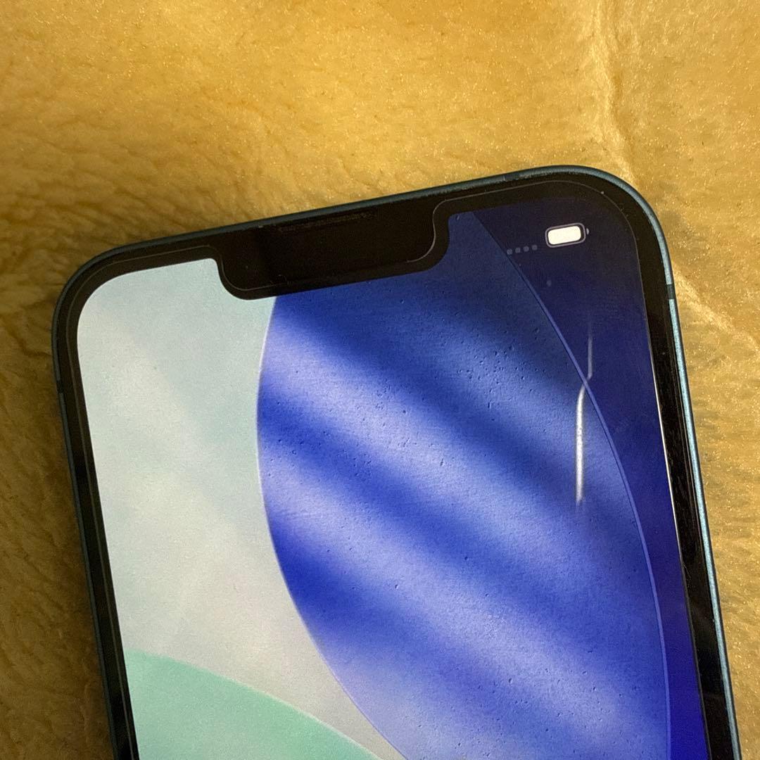 iPhone13 ブルー 256GB simフリー 最大容量73% 付属品あり