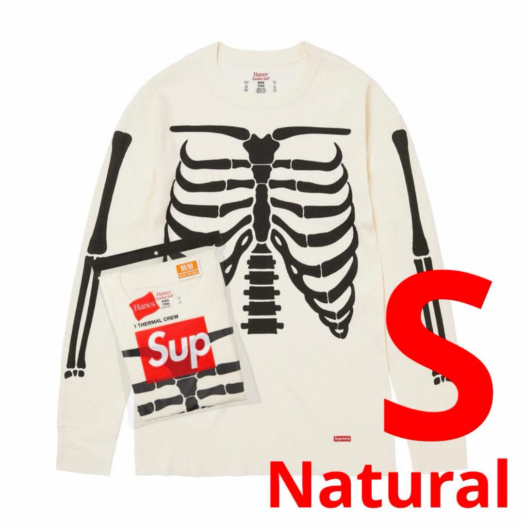 トップス Supreme x Hanes Bones Thermal Crew