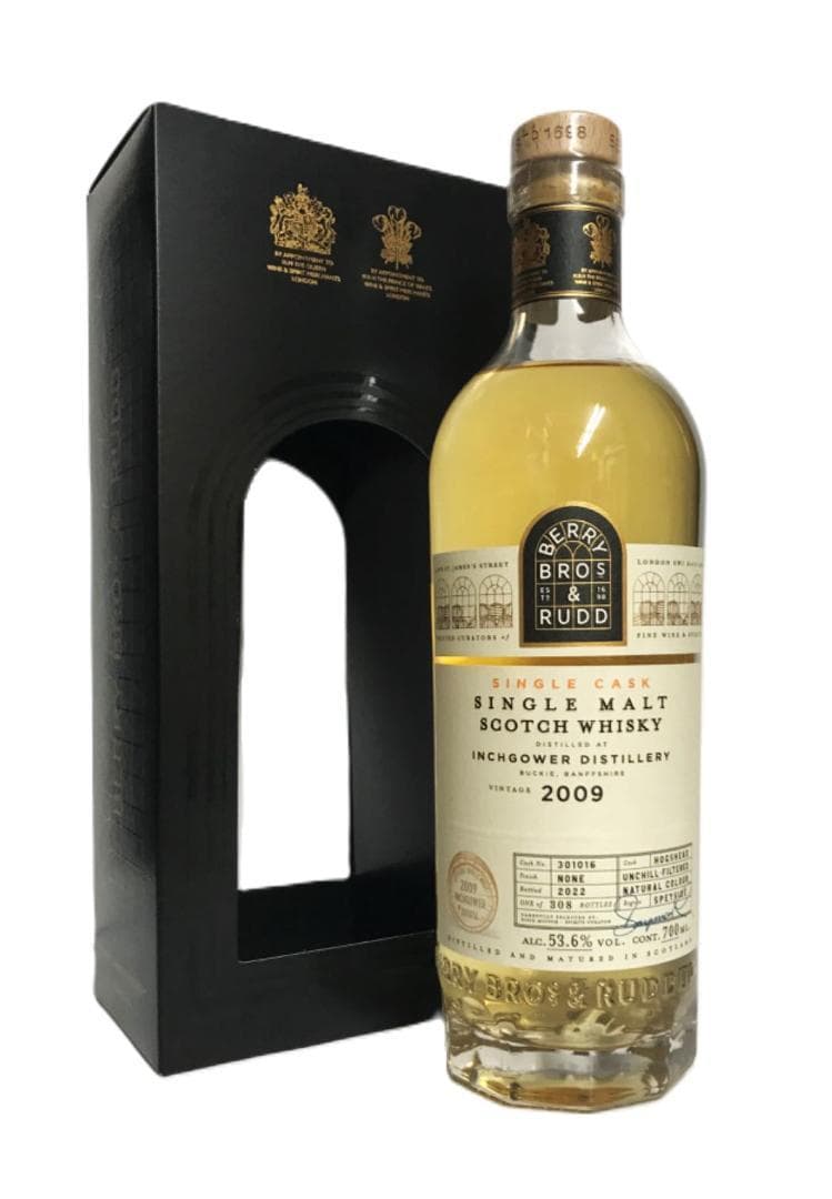 ＊まとめ買い割引＊インチガワー 2009 ベリーズ 53.6% 700ml